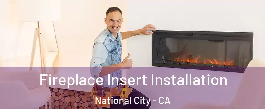  Fireplace Insert Installation National City - CA