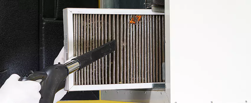 Clogged Air Duct Cleaning Process in National City, CA