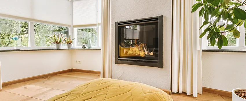 Residential Fireplace Ceramic Glass Installation in National City, CA