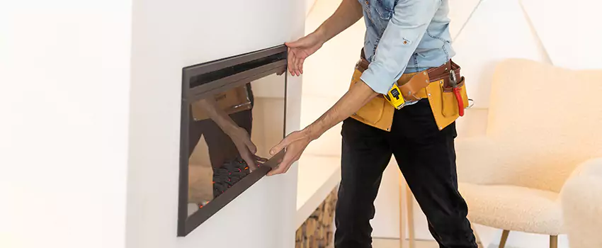 Metal Fireplace Installation in National City, California