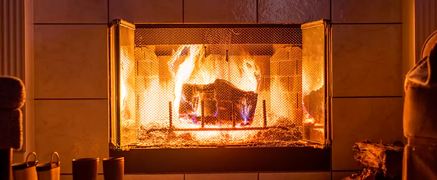 Mendota Hearth Landscape Fireplace Installation in National City, California