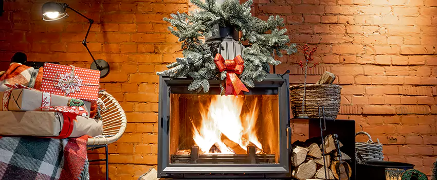 Travis Industries Linear Gas Fireplace Installation in National City, California
