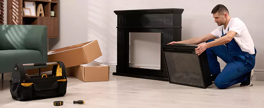 Old Rusted Metal Fireplace Repair And Replacement in National City, CA