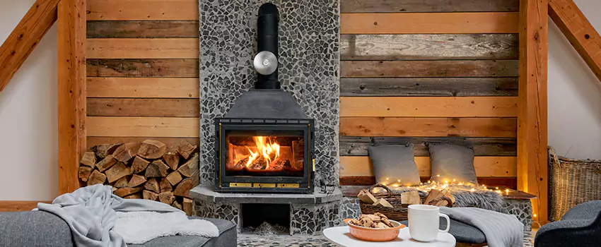 Thelin Hearth Products Direct Vent Gas Stove Fireplace Inspection in National City, California